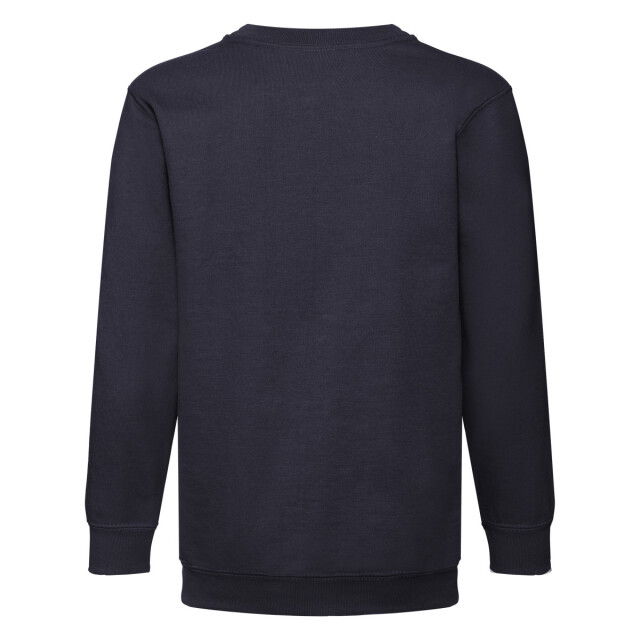 Fruit of the Loom Kinder/kids klassiek sweatshirt met inzet UTFK2672_deepnavy large