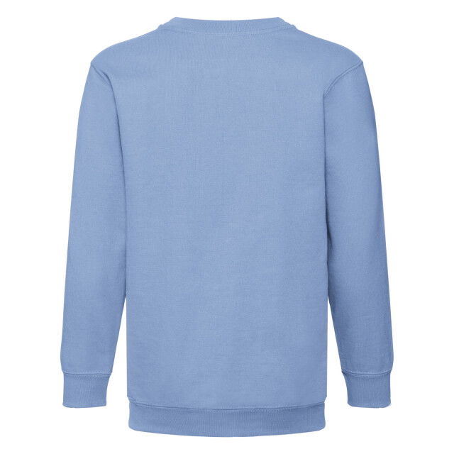 Fruit of the Loom Kinder/kids klassiek sweatshirt met inzet UTFK2672_skyblue large