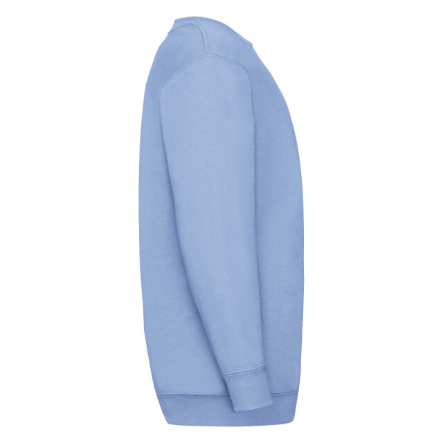 Fruit of the Loom Kinder/kids klassiek sweatshirt met inzet UTFK2672_skyblue large