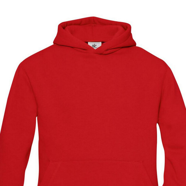 B and C Effen hoodie kinderen/kinderen UTFK2553_red large