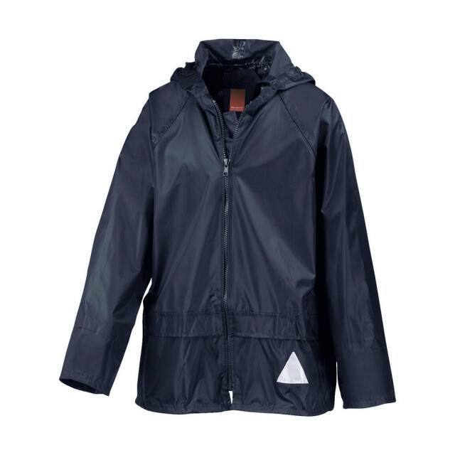 Result Set waterdichte jas en broek voor kinderen/kinderen UTFK2557_navy large
