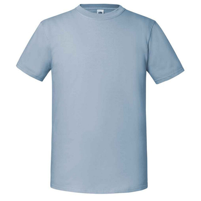 Fruit of the Loom Heren iconic 195 premium ringspun katoen t-shirt UTFK2657_mineralblue large