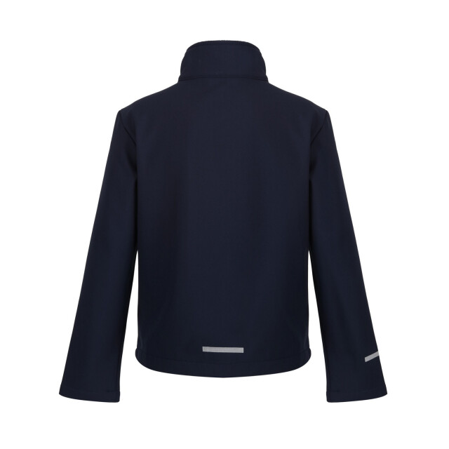 Regatta Kinder/kids a 2 layer soft shell jas UTFK2541_navynewroyal large