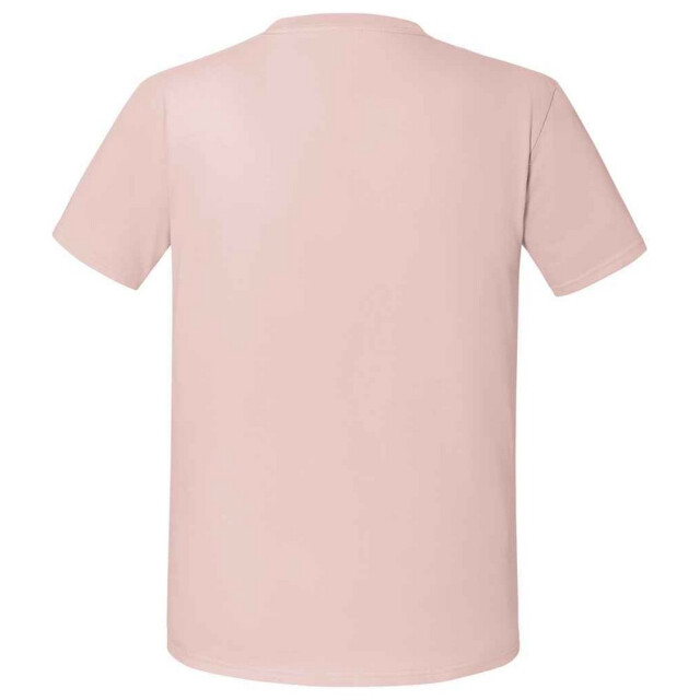 Fruit of the Loom Heren iconic 195 premium ringspun katoen t-shirt UTFK2657_powderrose large