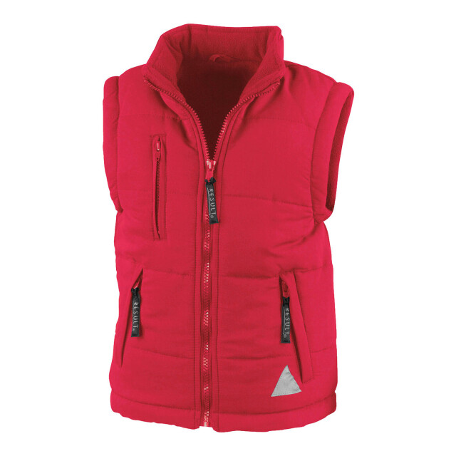 Result Ultra gewatteerde bodywarmer voor kinderen/kinderen UTFK2673_red large