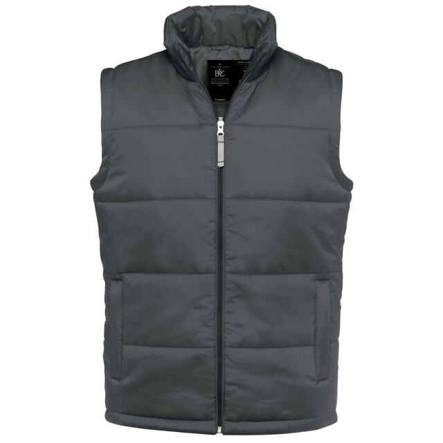 B and C Gewone bodywarmer voor heren UTFK2648_darkgrey large