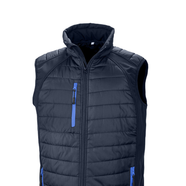 Result Gewatteerd heren compass softshell gilet UTFK2533_navyroyalblue large