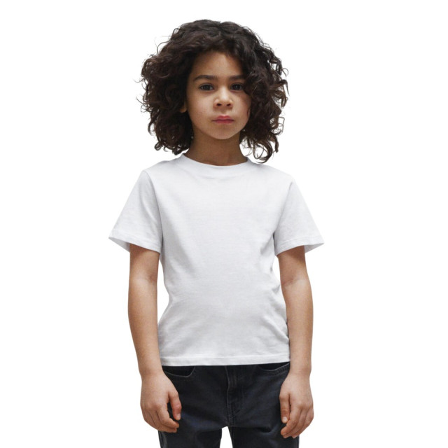 True Blanks Effen t-shirt voor kinderen UTFK2534_white large