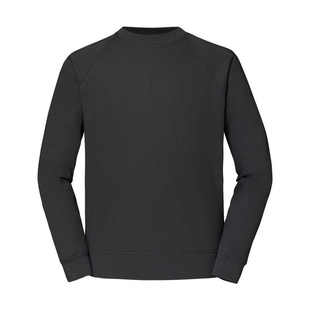 Fruit of the Loom Heren klassiek raglan sweatshirt UTFK2535_lightgraphite large