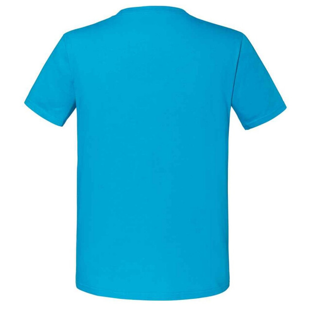 Fruit of the Loom Heren iconic 195 premium ringspun katoen t-shirt UTFK2657_azureblue large