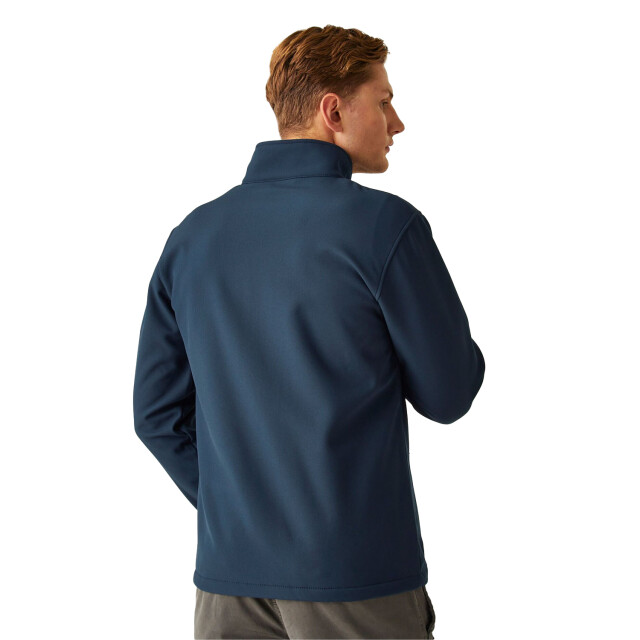 Regatta Heren ascender dubbellaags soft shell jack UTFK2537_navyclassicred large