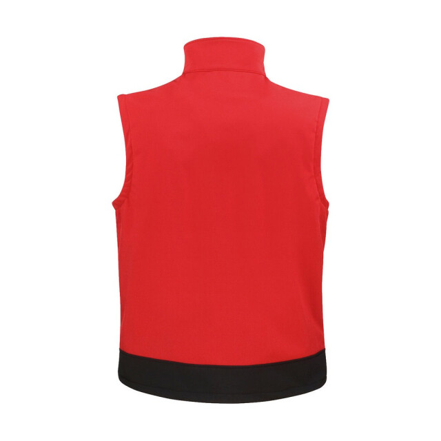 Result Heren softshell gilet UTFK2525_redblack large