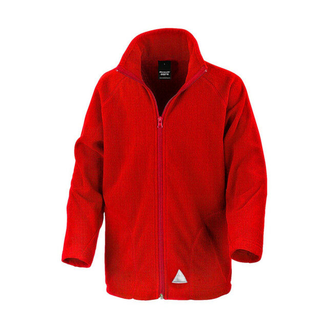 Result Effen microfleece jas voor kinderen/kinderen UTFK2520_red large