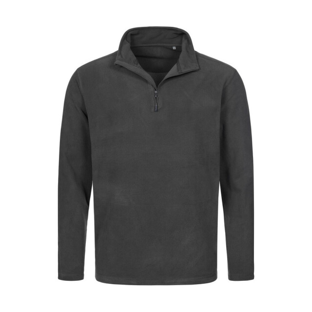 Stedman Stars Heren half rits fleece jas UTFK2523_steelgrey large