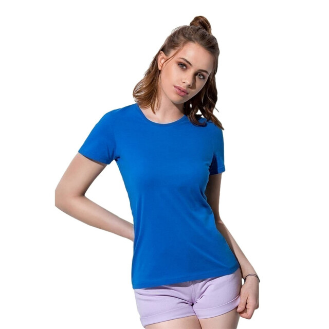 Stedman Stars Dames klassiek organic fitted t-shirt UTFK2630_brightroyal large