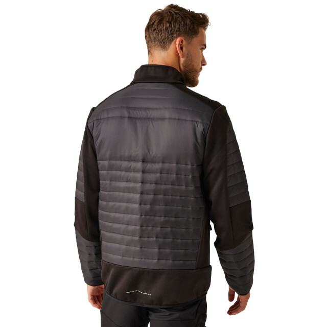 Regatta Heren e-volve hybride thermisch jasje UTFK2613_ashblack large