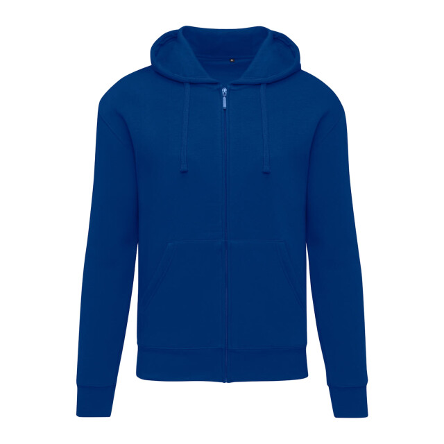 SG Heren met effen oxford hoodie met volledige rits UTFK2620_royalblue large