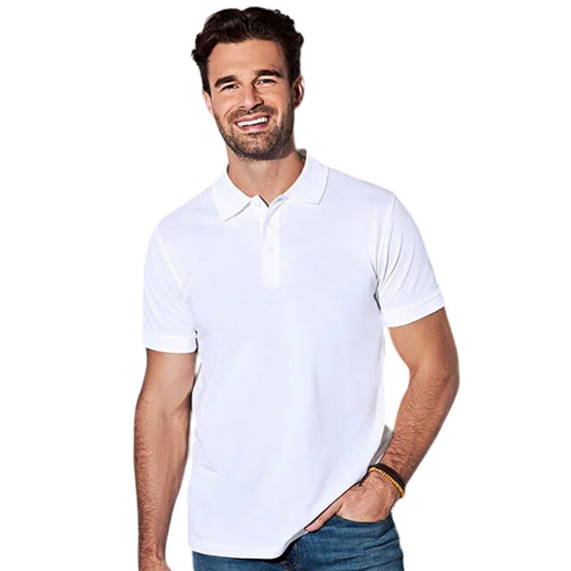 Stedman Stars Heren lux poloshirt UTFK2611_white large
