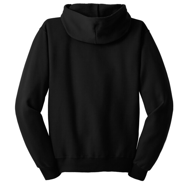 Jerzees Colours Heren nublend full zip hoodie UTFK2614_black large