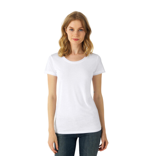 B and C Dames sublimatie t-shirt UTFK2655_white large