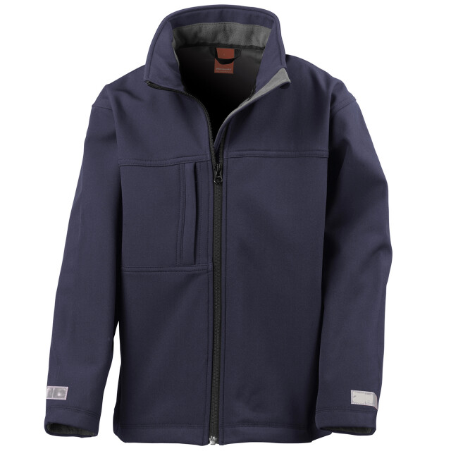 Result Kinder/kids klassiek soft shell jasje UTFK2599_navy large