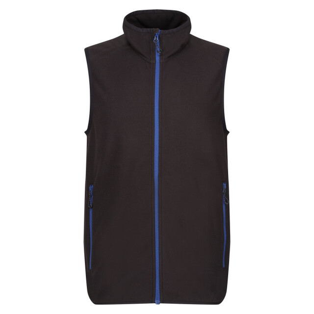 Regatta Heren navigate fleece gilet UTFK2615_blacknewroyal large