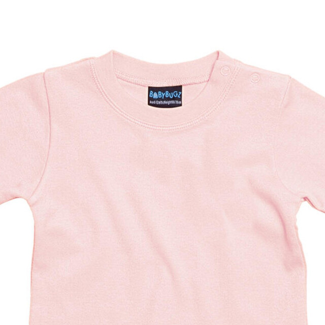 Babybugz Effen baby t-shirt UTFK2565_powderpink large