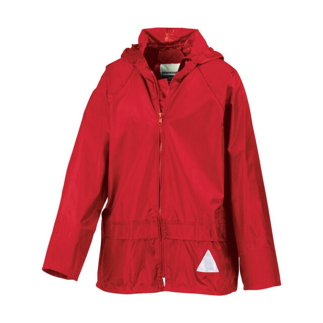 Result Set waterdichte jas en broek voor kinderen/kinderen UTFK2557_red large