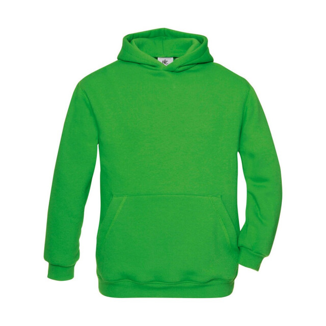 B and C Effen hoodie kinderen/kinderen UTFK2553_realgreen large