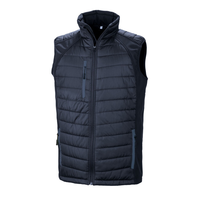 Result Gewatteerd heren compass softshell gilet UTFK2533_navy large