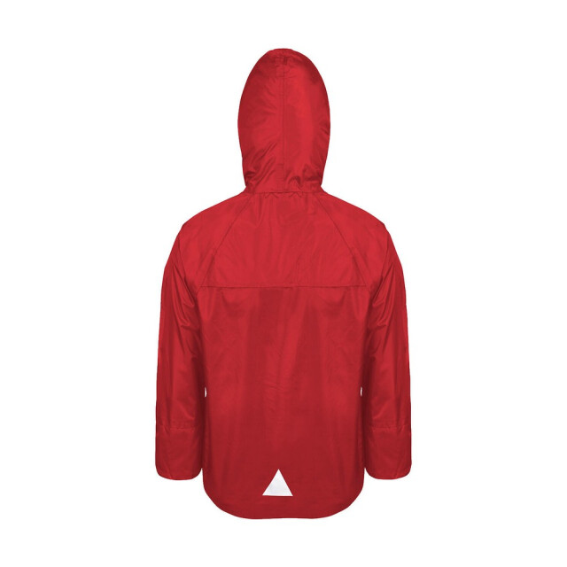 Result Set waterdichte jas en broek voor kinderen/kinderen UTFK2557_red large