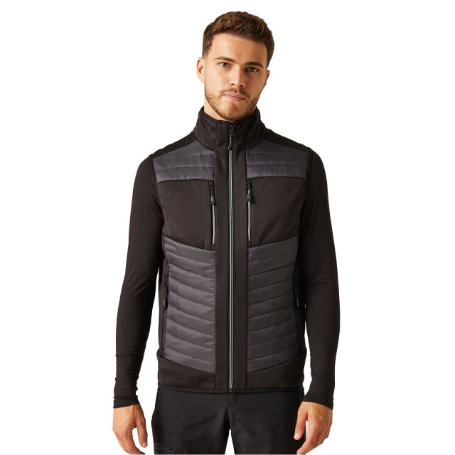 Regatta Heren e-volve hybride thermo gilet UTFK2561_ashblack large