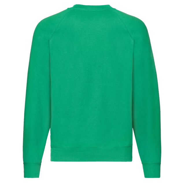 Fruit of the Loom Heren klassiek raglan sweatshirt UTFK2535_kellygreen large