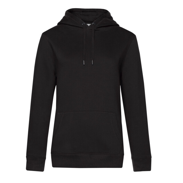 B and C Vrouwen/dames koningin hoodie UTFK2555_blackpure large