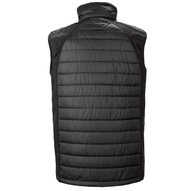 Result Gewatteerd heren compass softshell gilet UTFK2533_black large