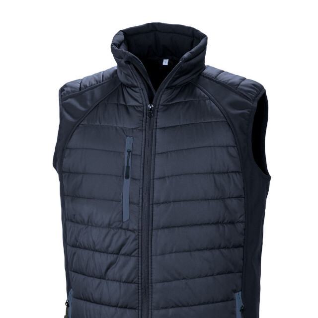 Result Gewatteerd heren compass softshell gilet UTFK2533_navy large