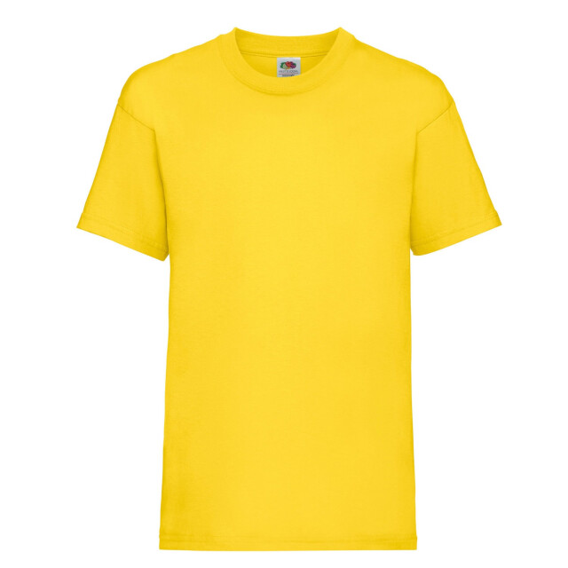 Fruit of the Loom Effen t-shirt kinder/kids valueweight UTFK2521_sunflower large