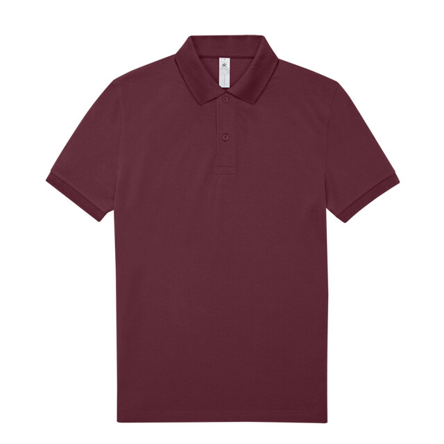 B and C Heren my 180 poloshirt UTFK2506_burgundy large