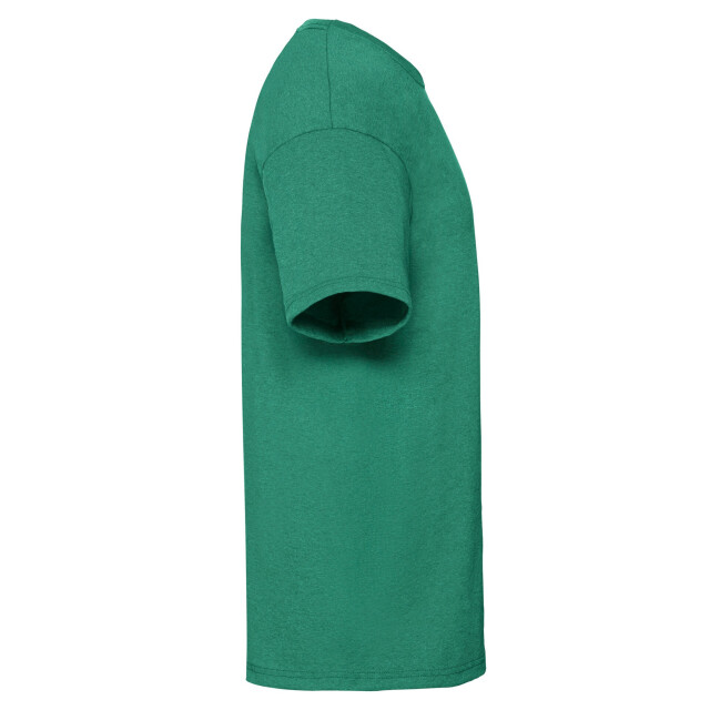 Fruit of the Loom Heren valueweight t-shirt UTFK2459_heathergreen large