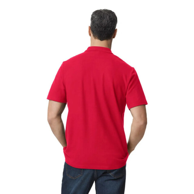 Gildan Heren softstyle piqué poloshirt UTFK2479_red large