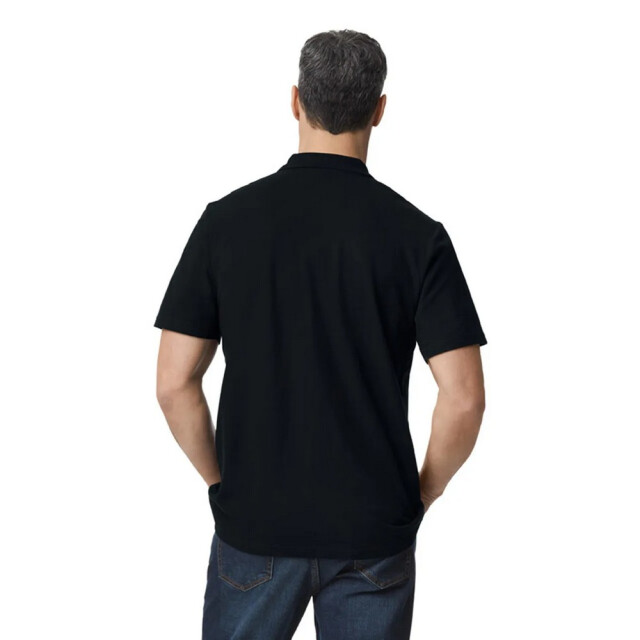 Gildan Heren softstyle piqué poloshirt UTFK2479_black large