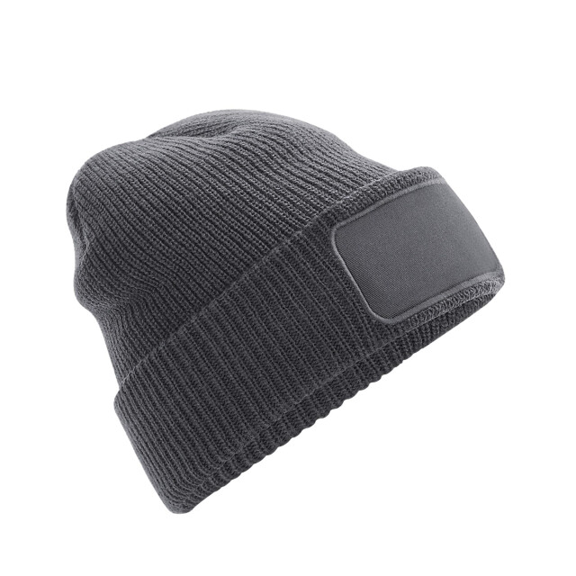 Beechfield Unisex volwassenen verdunnen printer beanie UTFK247_graphite large