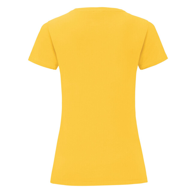 Fruit of the Loom Dames iconisch 150 t-shirt UTFK2487_sunflower large