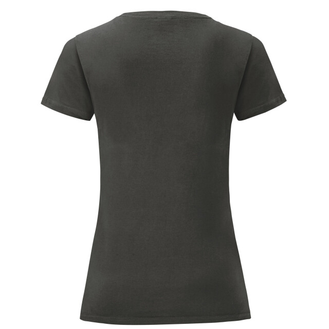 Fruit of the Loom Dames iconisch 150 t-shirt UTFK2487_lightgraphite large