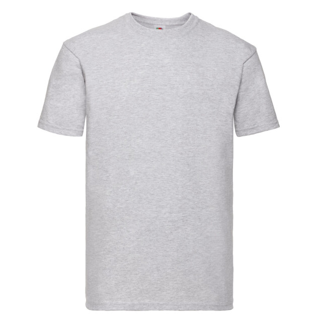 Fruit of the Loom Heren super premium heather t-shirt UTFK2503_heathergrey large