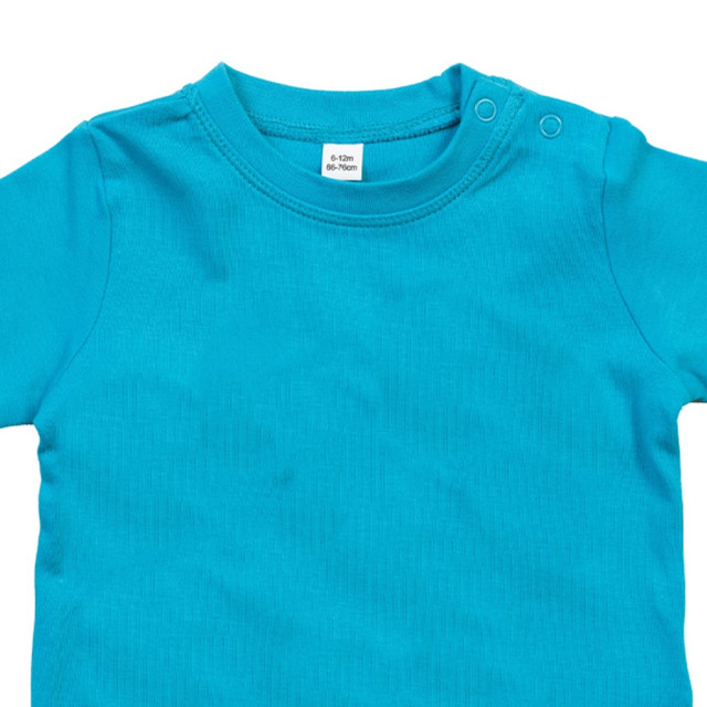 Babybugz Effen baby t-shirt UTFK2565_surfblue large