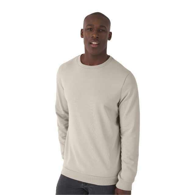 B and C Heren frans terry sweatshirt met inzet UTFK2398_greyfog large