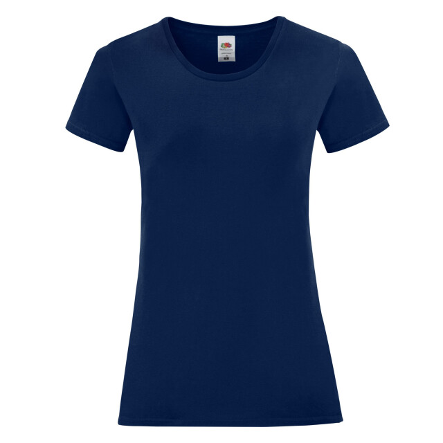 Fruit of the Loom Dames iconisch 150 t-shirt UTFK2487_navy large