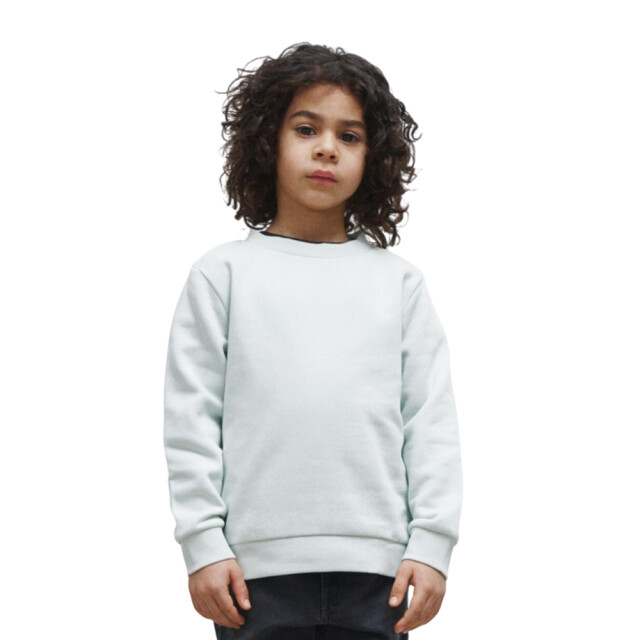 True Blanks Effen sweatshirt kinderen/kinderen UTFK2382_mintgreen large