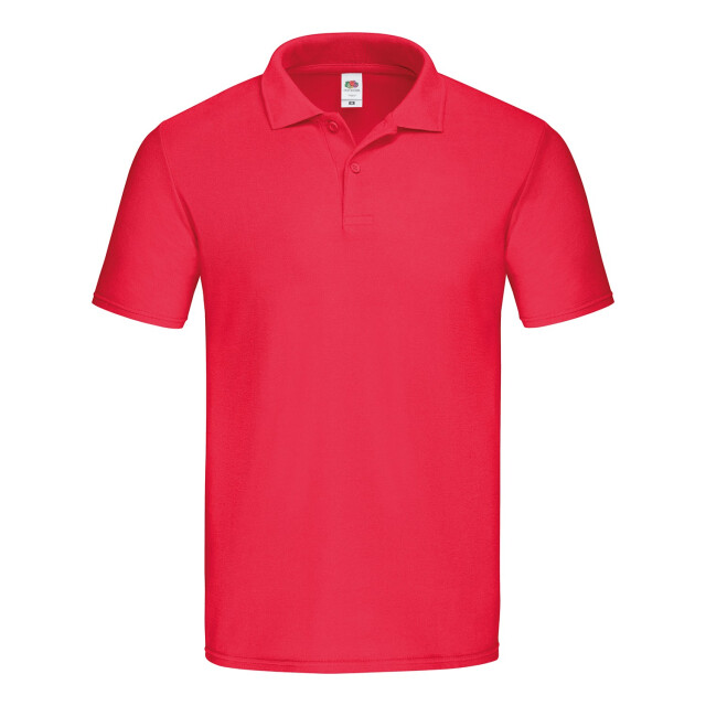 Fruit of the Loom Heren origineel polo shirt UTFK2384_red large